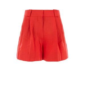 Blaze Women Coral Silk Blend Flica Selle Shorts